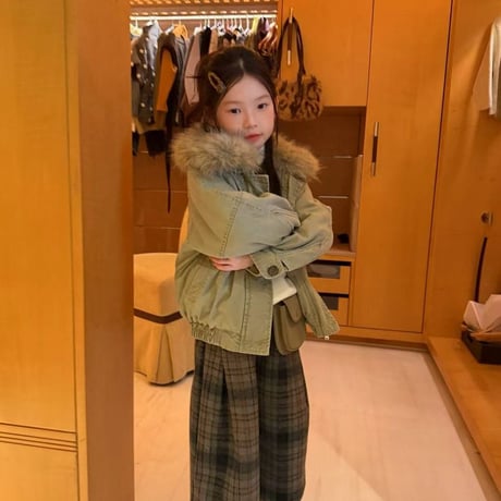 dadada/32. winter check pants JS-JL