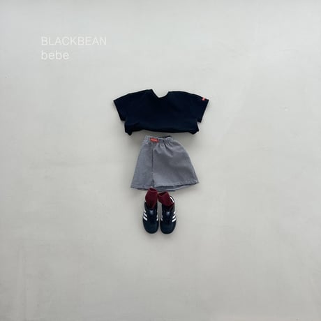 blackbean/17. two ton bebe set S-M