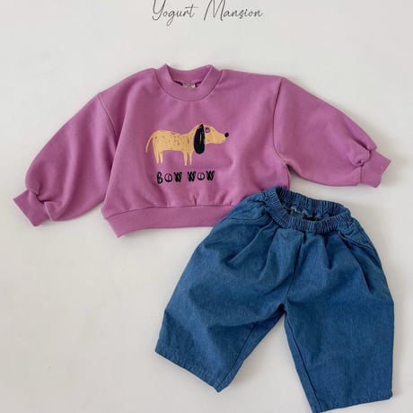 yogurtmansion/7. puffy man-to-man XS-XL
