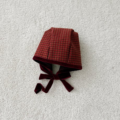 urbanrabbit/2. Classic Check Bonnet FREE