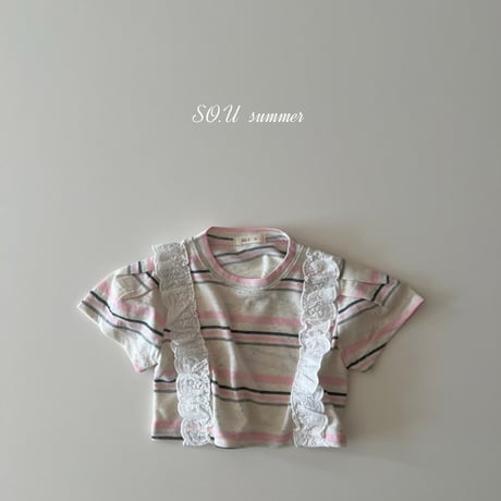 sou/11. popcorn lace puff T-shirt 12M-M