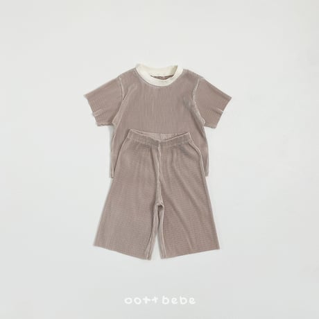 oottbebe/32. babi plitch ( kids ) updown set XS(1-2Y)-XL(6-7Y)
