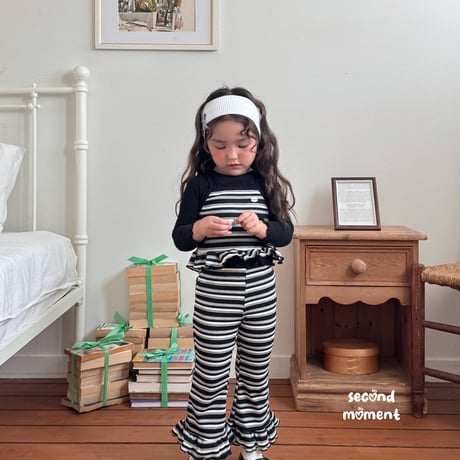 secondmoment/10. waffle penut fril pants JS-JL
