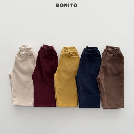 bonito/46. corduroy gimo pants JS-JM