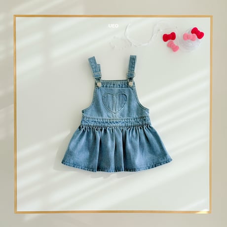 ueo/17. cheese overalls skirt S-XL