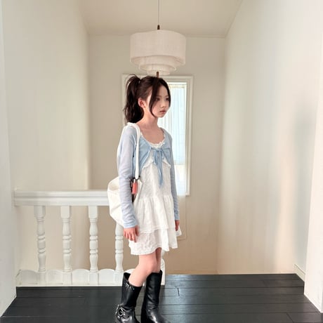comma/138. lace kangkang one-piece 160-170
