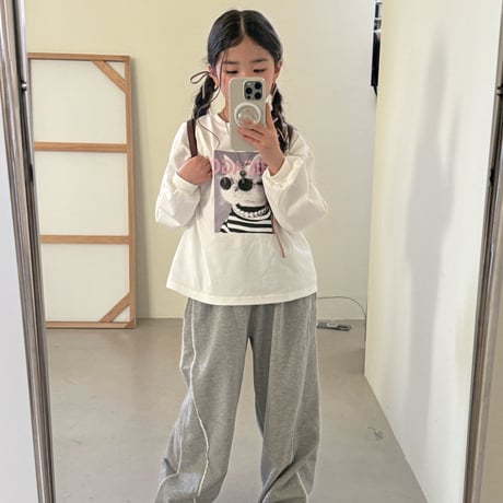 comma/112. cargo cat T-shirt 110-130