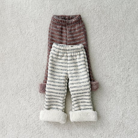 urbanrabbit/63. Chou Cream Bootcut Pants JS-JM