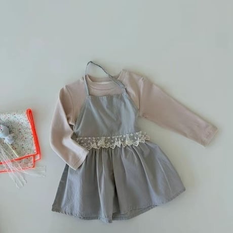 aiai/65. little rayerd ( t-shirt set ) one-piece XS-L