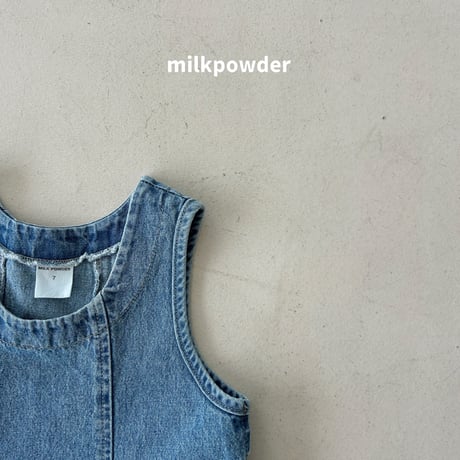 milkpowder/11. oz denim one-piece 5-11