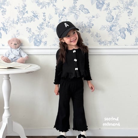 secondmoment/48. wedding fril cardigan XS-XL