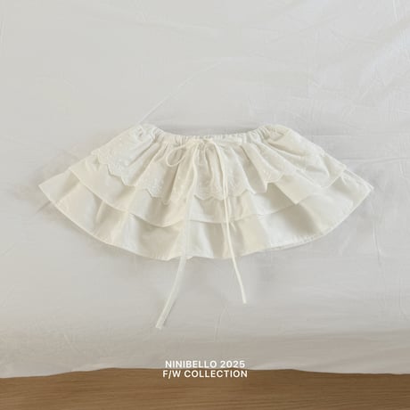 ninibello/66. poll lace skirt XS-XL