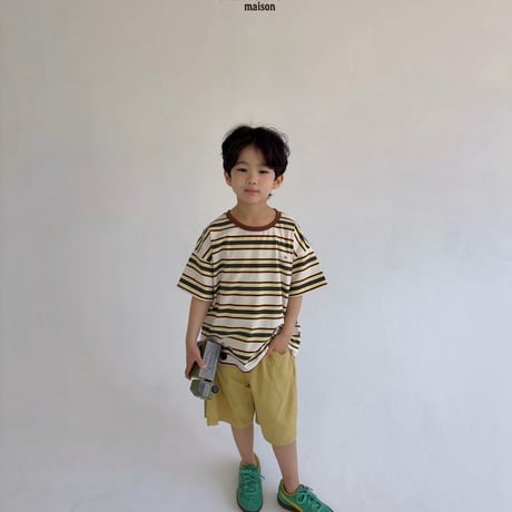 saintdoll/98. side pin tuck half pants ADULT