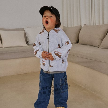 boneoune/20. tiger full_print _ hood zipup JS-JL