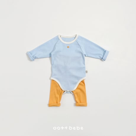oottbebe/7. picnic ( modal golgi ) suit S(0-6M)-M(6-12M)