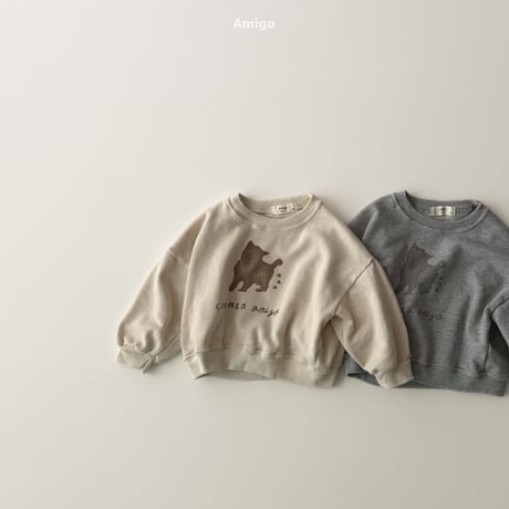 amigo/57. soft man-to-man XS-XL