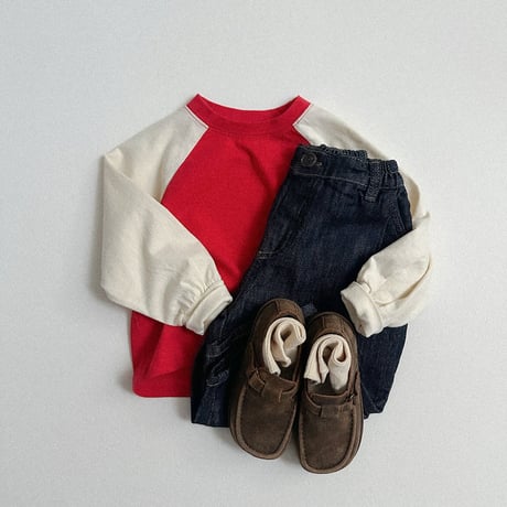 minirobe/44. Cozy Raglan Tee  S-XL