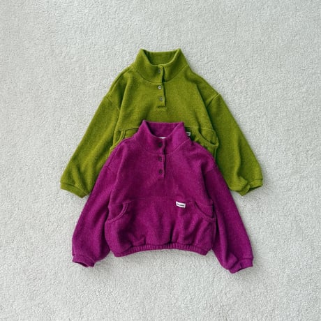 urbanrabbit/56. Knit Half-button Top XS-XL