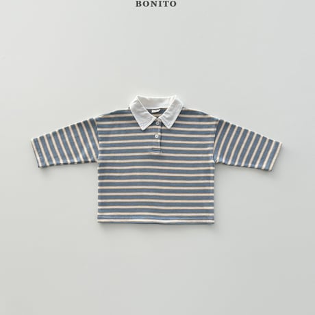 bonito/53. tommy st collar T-shirt 12M-XL