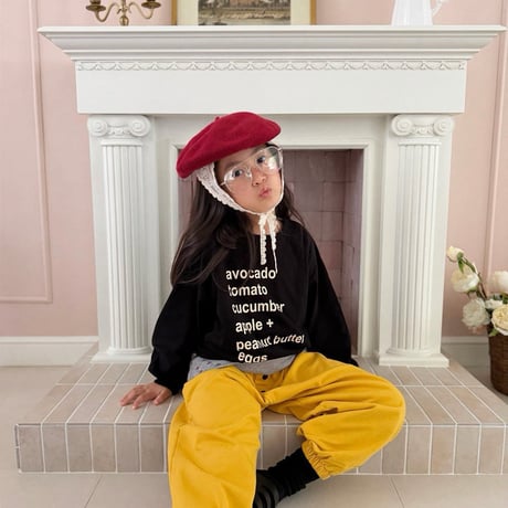 bonbonbutik/7. lunch T-shirt XS-XL