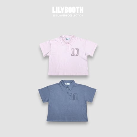 lilybooth/25. ten collar T-shirt S-XL