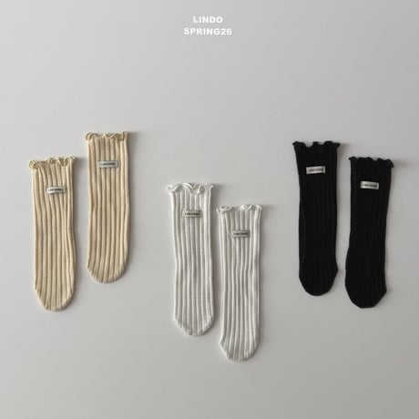 lindo/33. golgi label socks FREE