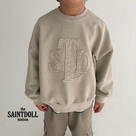saintdoll/43. embroidery pig man-to-man JL