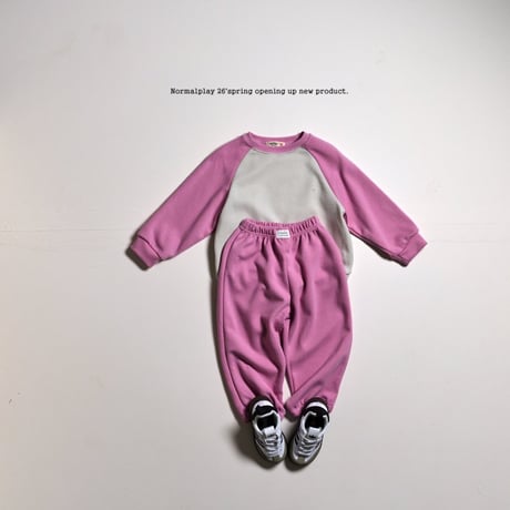 normalplay/91. daily raglan updown ( season plan ) set JS-JM