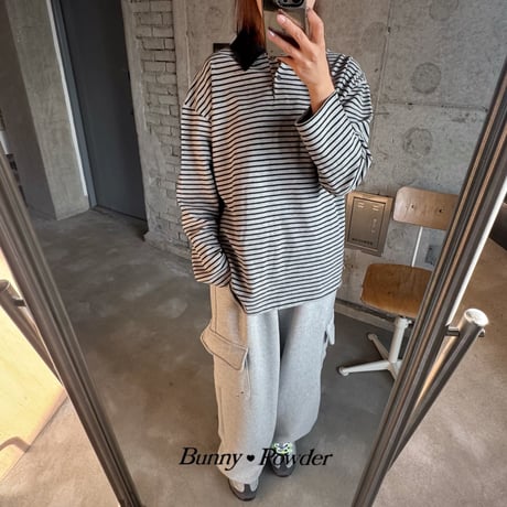 bunnypowder/12. mark collar T-shirt ADULT