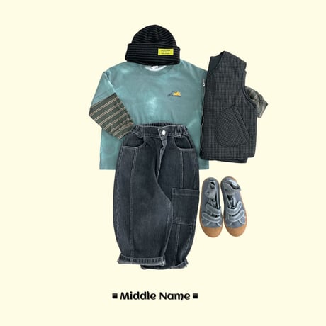middlename/55. pocket denim pants S-XL