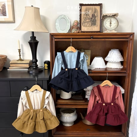 ohho/21. soft corduroy blouse S-2XL