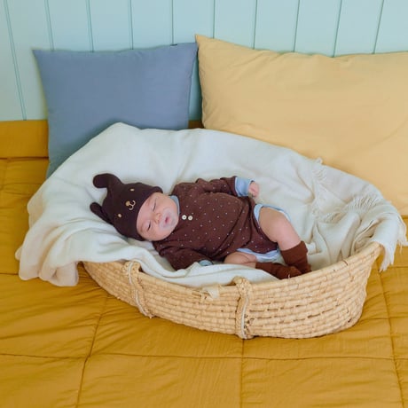 oottbebe/9. (bebe) shushu dot suit S(0-6M)-M(6-12M)