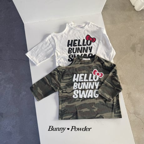 bunnypowder/98. shoulder T-shirt 2XL-4XL