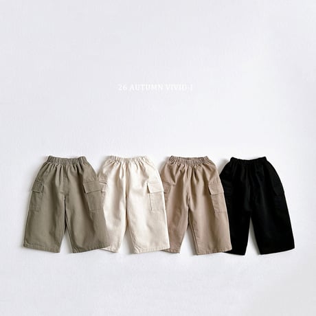 vividi/26. chino cargo pants JS-JM