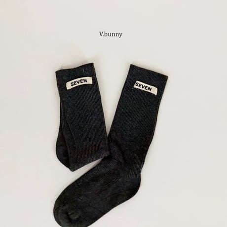 vbunny/42. seven socks set M(130-150)-XL(180-210)