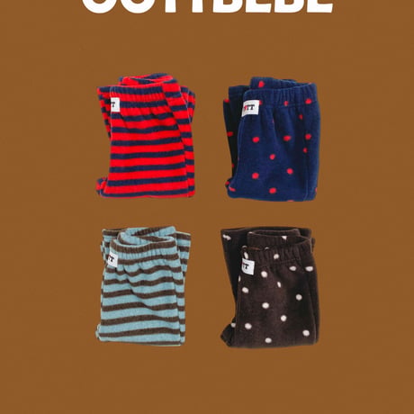oottbebe/25. penut boots cut XS(0-1Y)-XL(4-5Y)