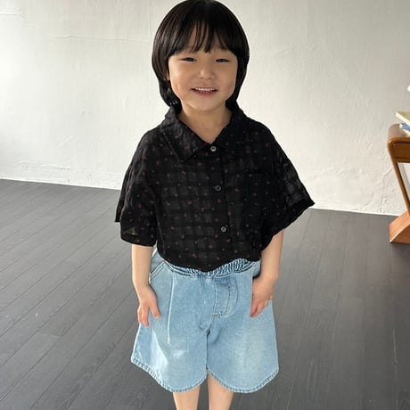 foov/42. denim half pants JS-JM