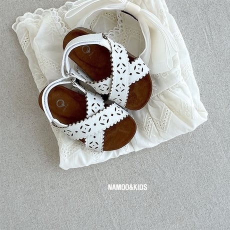 namoo/9. cream sandal 140-220