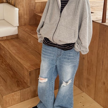 fromi/70. Hood Zip-Up Hoodie? JS-JL