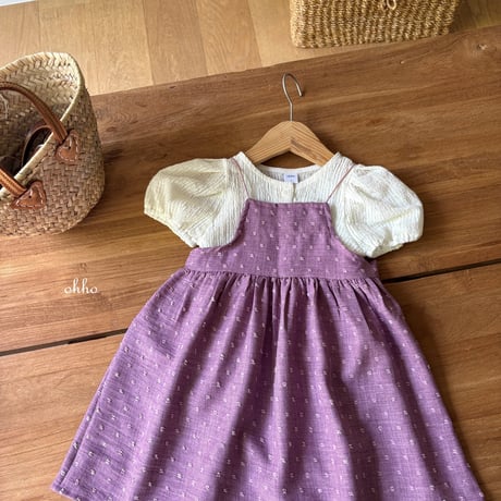 ohho/12. pompom one-piece S-2XL