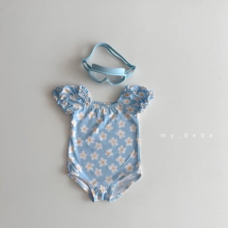 mybebe/5. shirring swimsuit S-L