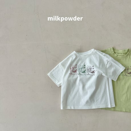 milkpowder/42. Sea girl T-shirt 13-15