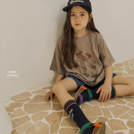 bymimi/19. baseball T-shirt S-XL