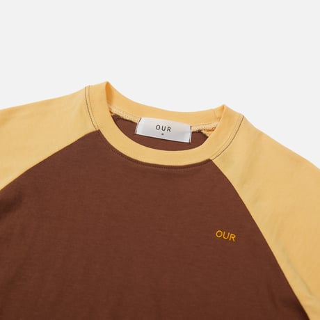 our/30. play raglan T-shirt JS-JXL