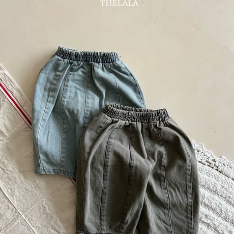 thelala/14. 58 curb denim pants XS-XL