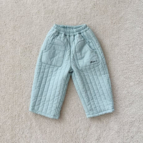 fromi/20. Pastel Quilted Pants JS-JM