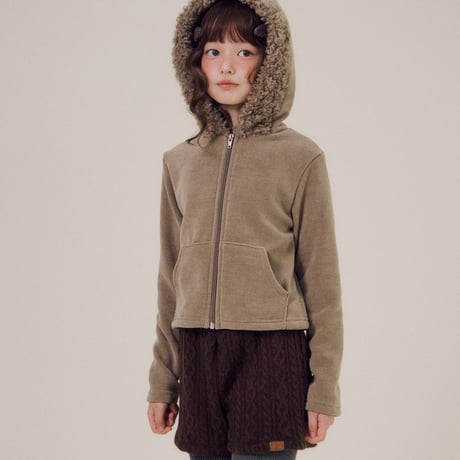 forkchips/58. bear hood zipup JS-JXL