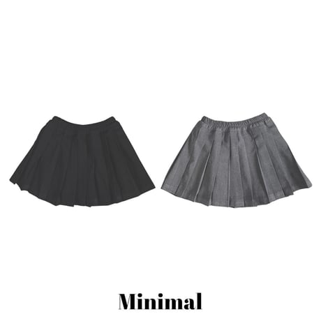 minimal/23. plitch skirt S-XL