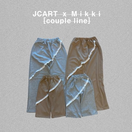 mikki/44. oblique lace pants 2XL-4XL
