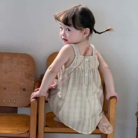 aiai/50. daily smoke one-piece S(6M-2Y)-XL(4-5Y)